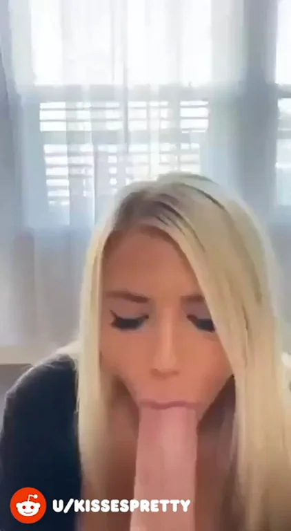 Sis's Ex-BF Cock-Starved 8 Months? Blonde Slut Drops to Knees & Devours It! 🍆💦