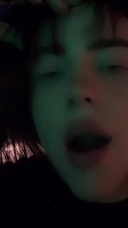 Billie Eilish Closeup Crave: Lips Parted in Ecstasy