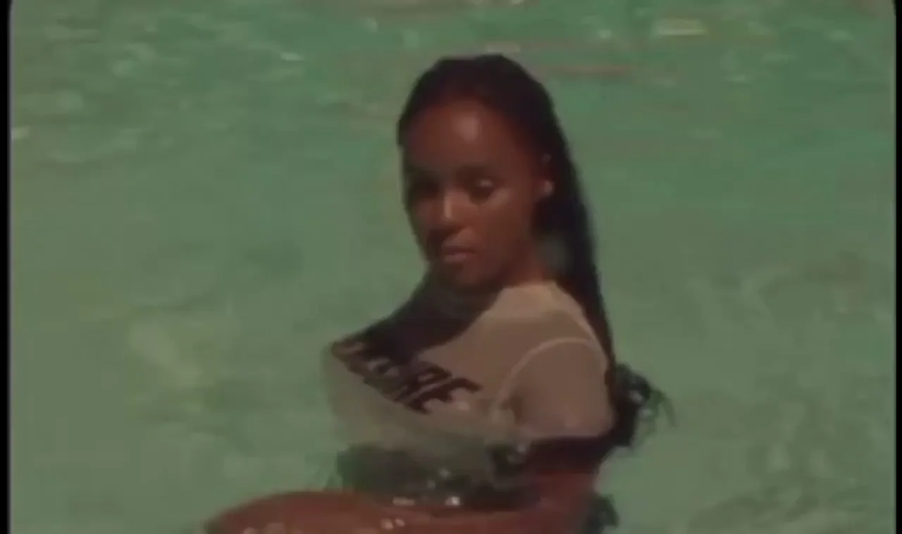 Janelle Monáe’s Wet Pool Tease: Treasure Chest Dripping in Sheer Slutty Vibes