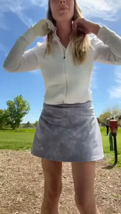 The perfect date for me involves sunshine & shenanigans on the golf course ðŸ¥°