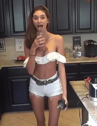 That top is something else.