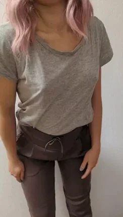 Pink-Haired Slut's Nipple Suck Challenge: Tits Out Tease! 🔥🍒