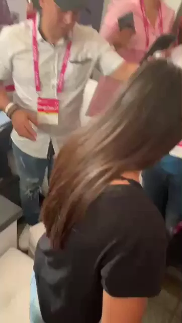 Public Princess Fucks Bottle in Trashy Crowd 😈🍾