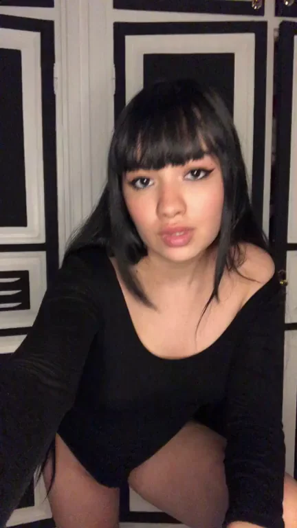 One Guy's Vote & This Shy Asian Babe Strips & Fucks Her Wet Pussy! 🔥🍑