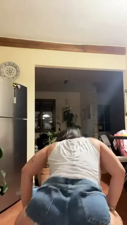 🍑 Tiny Slut's All-Day Bed Tease with Massive Tits & Booty 🔥