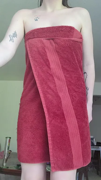 Oops! I dropped my towel