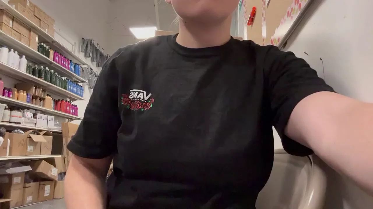 I'm getting braver and now I'm flashing at work