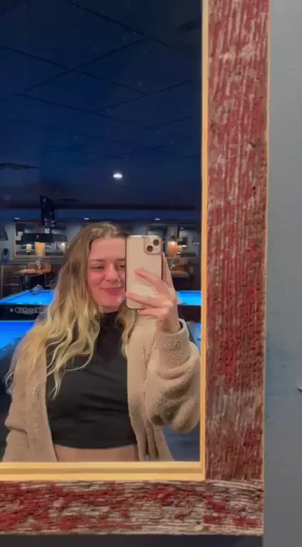 I lost in pool but at least I got to show my tits
