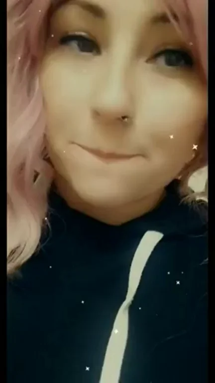 Pink-Haired Slut's Morning Cum Breakfast Feast