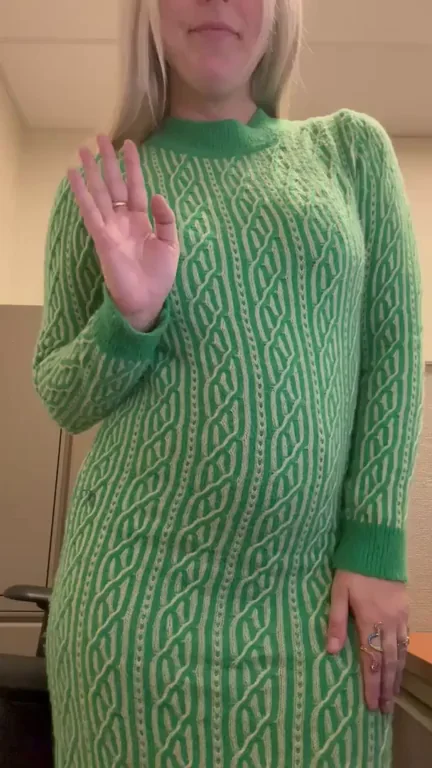 I love having a sexy little secret under my dress