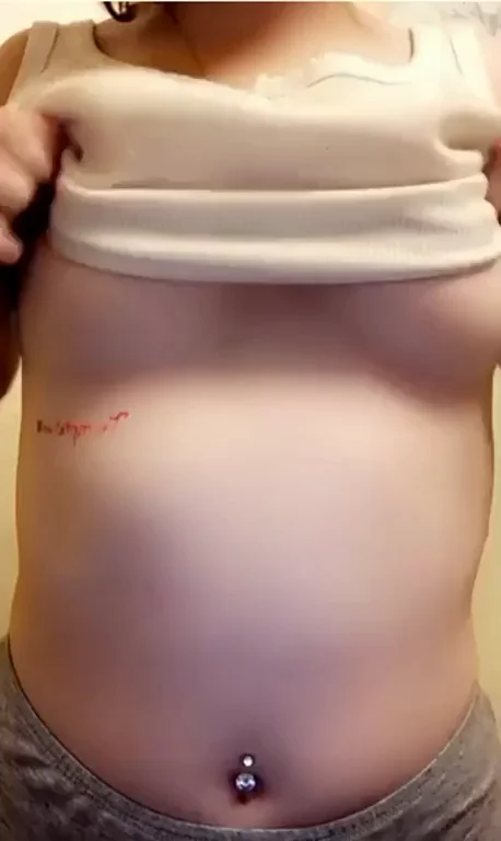 Preggo Titty Drop Tease: Droppin' These Heavy Milkers Out (OC)