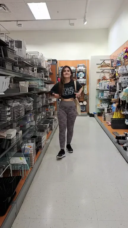 Come to the store with me and I'll show you my titties