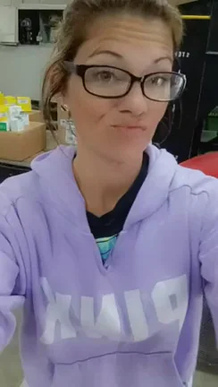 Coworker Almost Caught Me Flashing My Juicy Tits! 😱🍈🍈 [Gif]