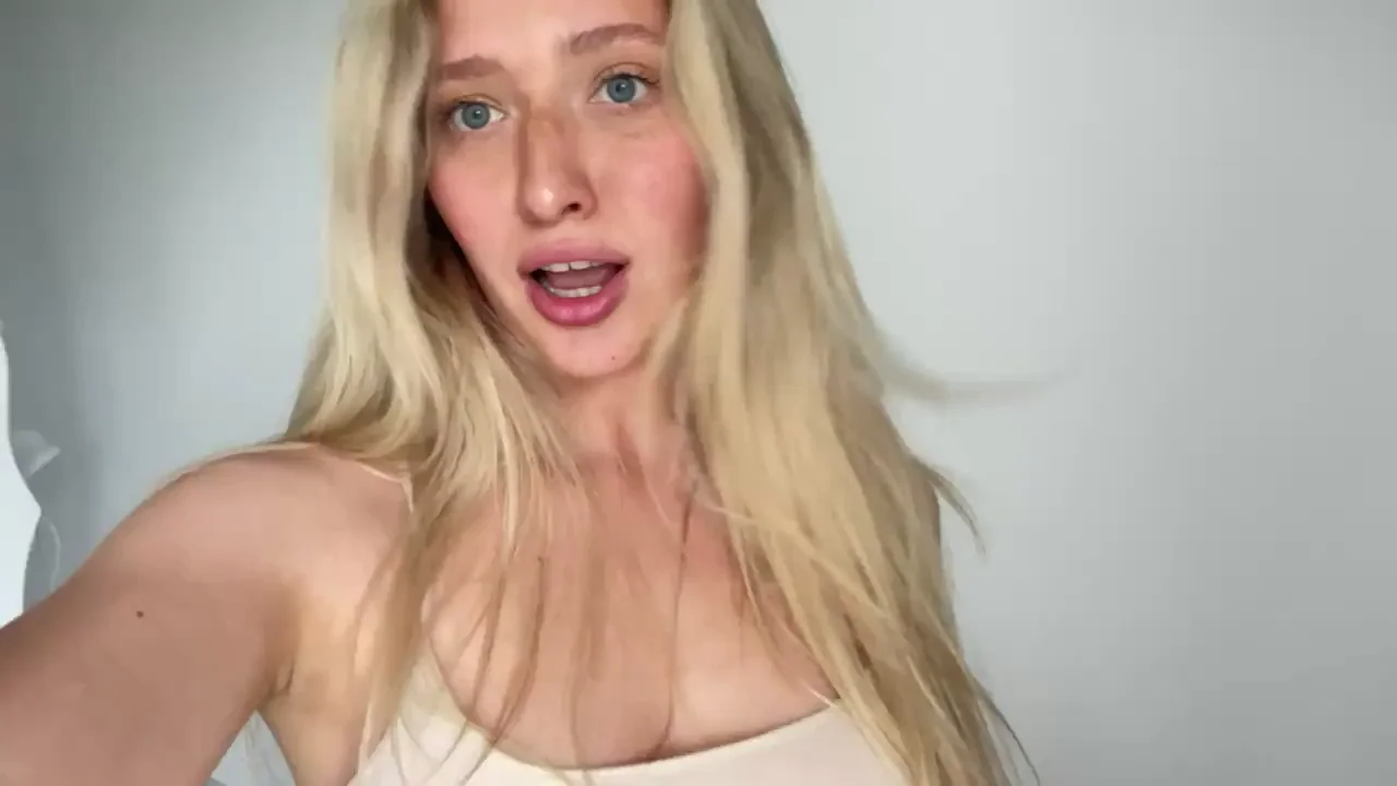 Only you know what's under blondie's skirt