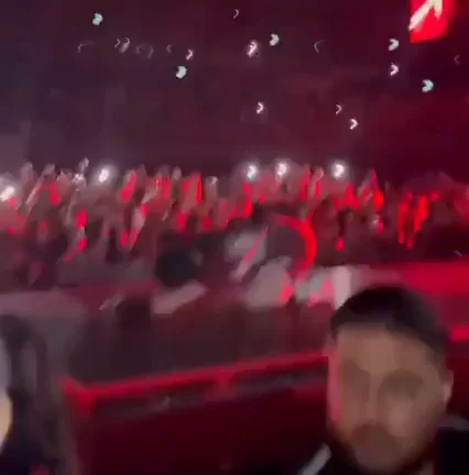 Security couldn't resist not looking