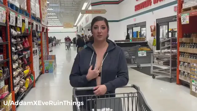 According to Addam, this was the best tit on display at the Portland Winco tonight