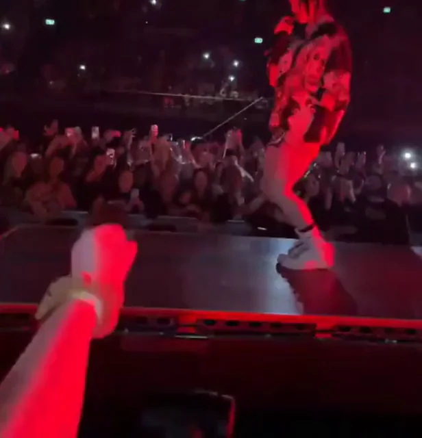 Billie Eilish Gets Low: Teasing Ass Drop on Stage