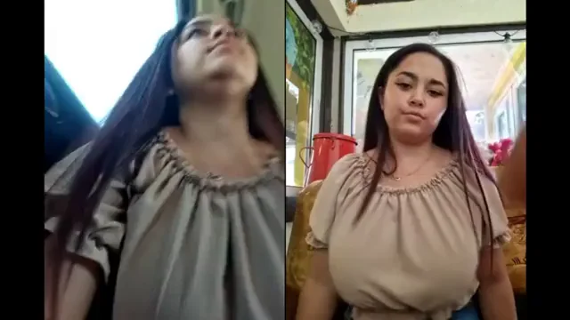 Sneaky CamGirl's Massive Titty Tease 🔥🍈🍈