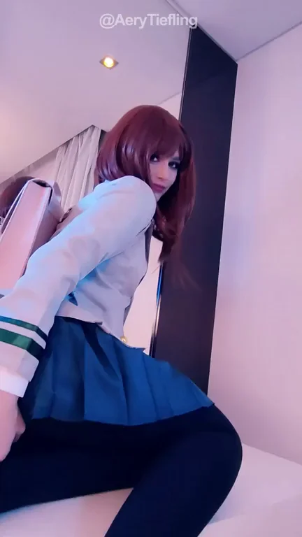 Uraraka from Boku no Hero by Aery Tiefling [OC]