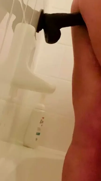 When your Cuck is so starved for your pussy but has to watch you fuck the shower wall instead. Everything he sees reminds him of his Hotwife's shower scene.