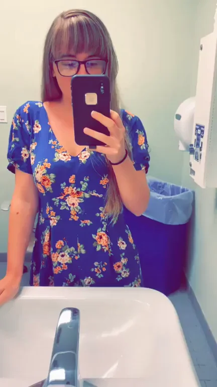 This is what's hiding under my work dress
