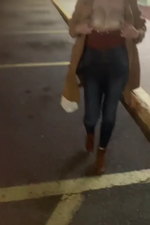 What's a date night out, without showing my tits off.