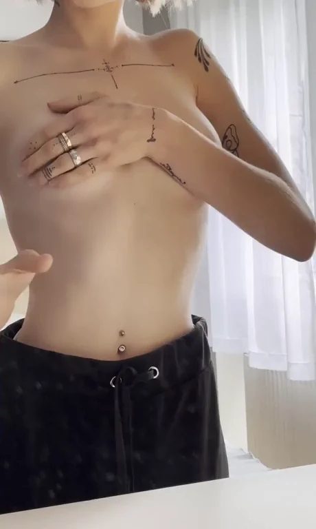 Flat Chest Slut Takes Monster Cock Deep 😈🍆