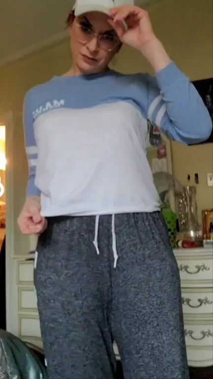 I love to wear sexy lingere under my Mom outfit