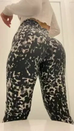 First time flashing in the gym bathroom