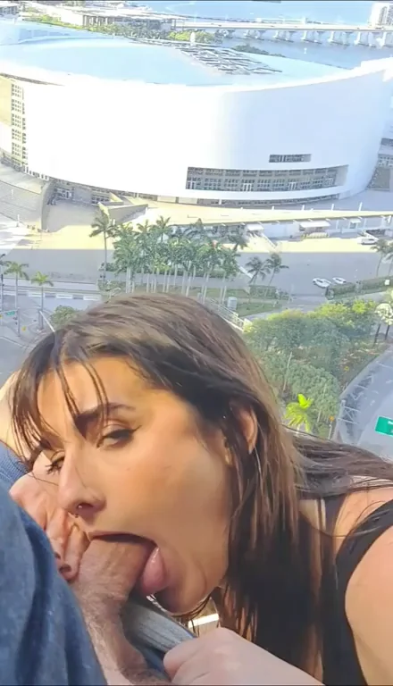 Deepthroating With A View