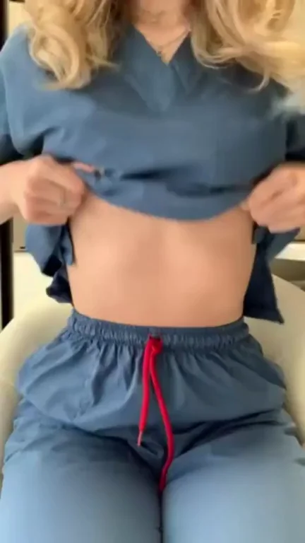 Hope you like the shape of my Nurse Titties 🥵😁›