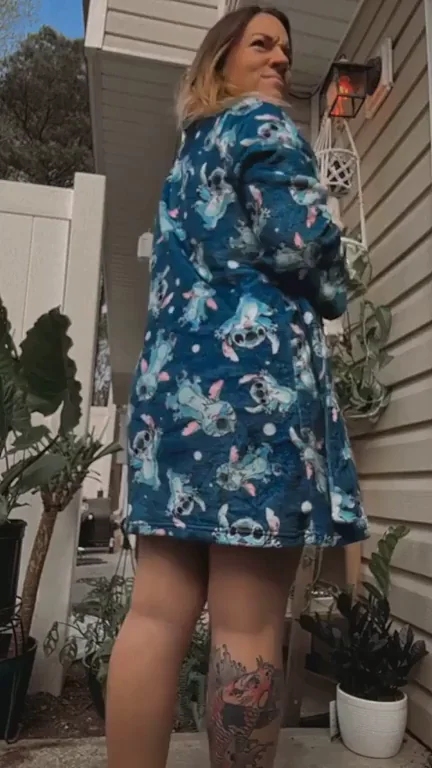 love giving my hot neighbor a good show . He thinks I don't notice him peeking [gif]