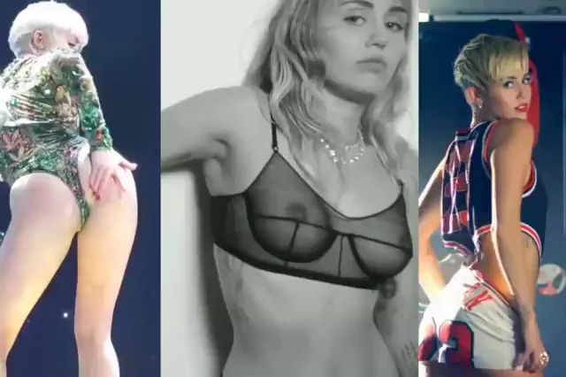 Miley Cyrus' Slutty Ass & Tits Tease 🔥🍑💦