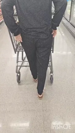 Always wear something comfortable when you go shopping