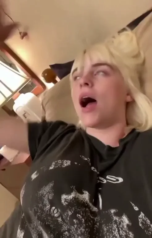 Billie Eilish's Epic Slow-Mo Tit Jiggle Fest