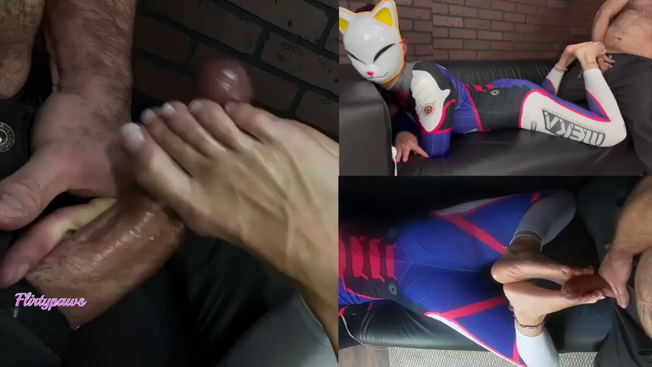 Made him cum hard in an unconventional manner
