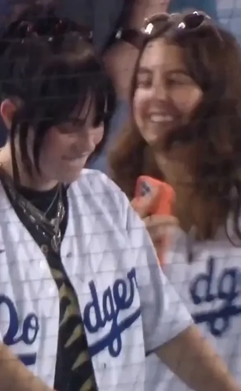 Dancing at the Dodgers game 2