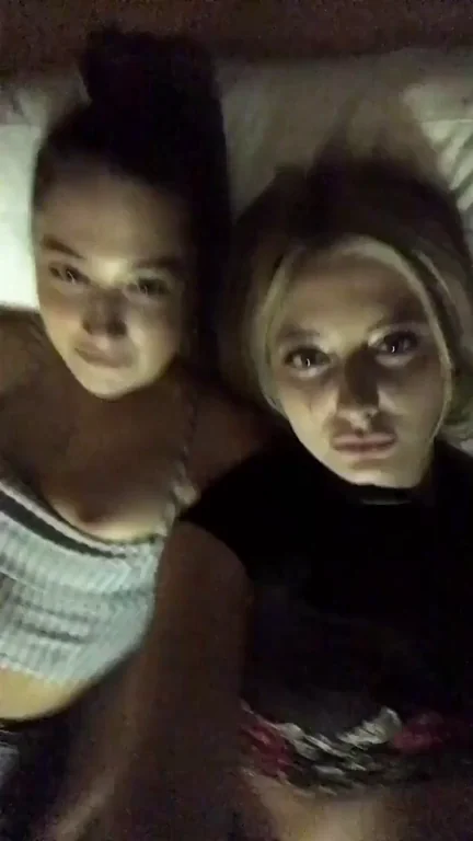 Elsie Hewitt's Slutty Nipple Slip Tease with Blonde Bed Buddy