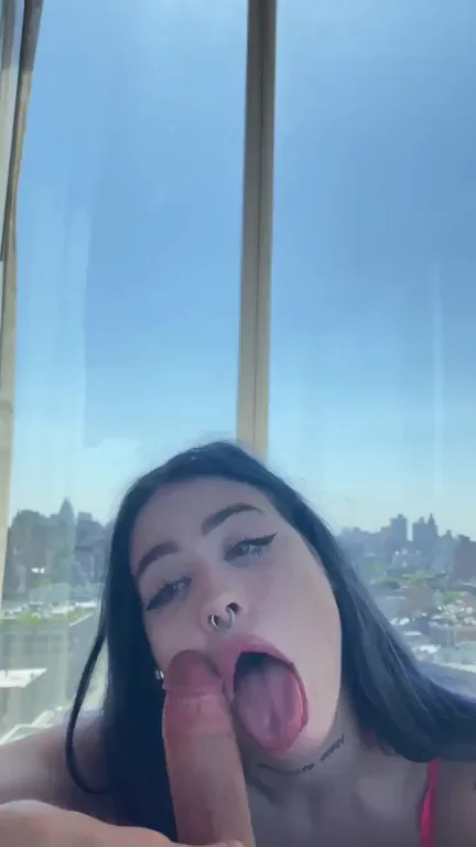 My ex didn't like his cock sucked, so I sucked off his brother