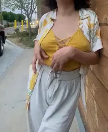 Liquid Courage Fuels My Public Tit Flash 😈🍸