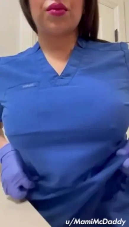 Under my scrubs