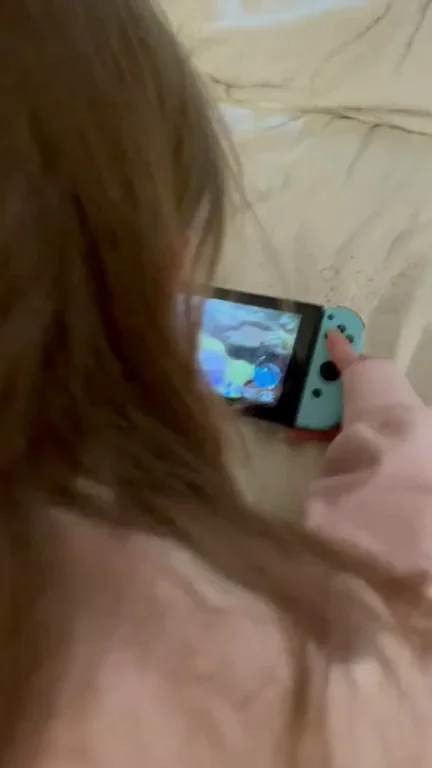 I wanted to play my switch, he wanted to fuck a bitch
