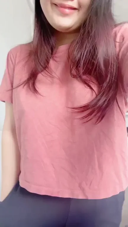 Window Tease: Lifting Shirt to Flash Massive Tits at Nosy Neighbors