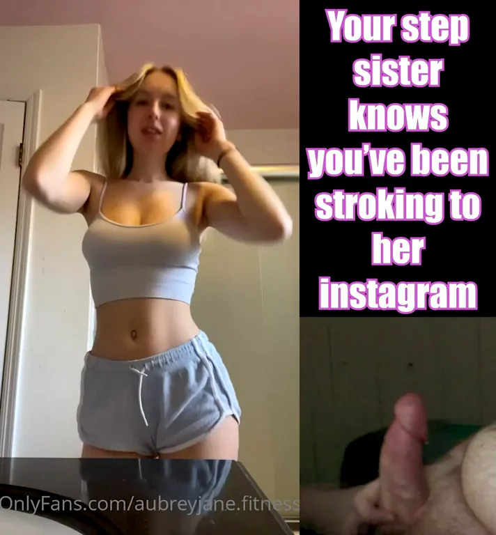 🔥 Fit Step-Sis Teases Your Fat Cock to Explosion 💦