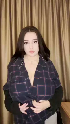 MILF Unveils Her Massive Hidden Tits