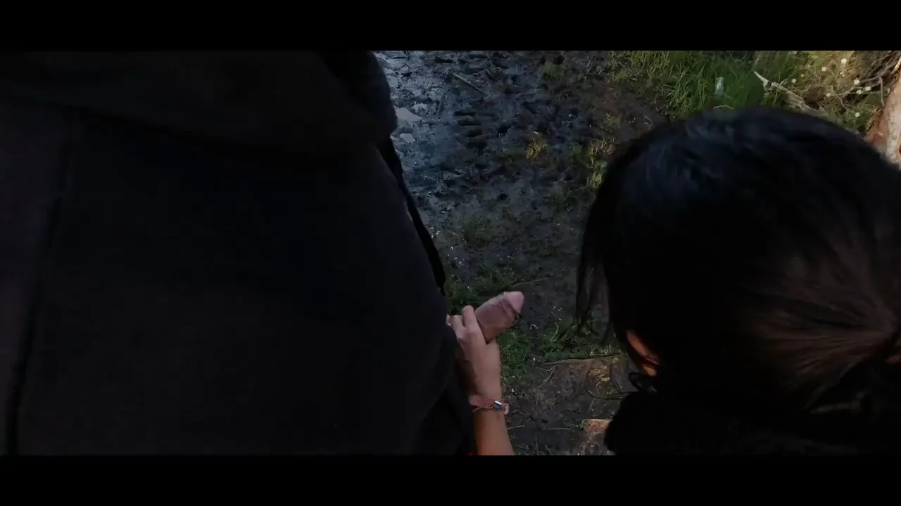 🧹 Slutty Cleanup: Licking Cum Mess in Public Park! 💦😈