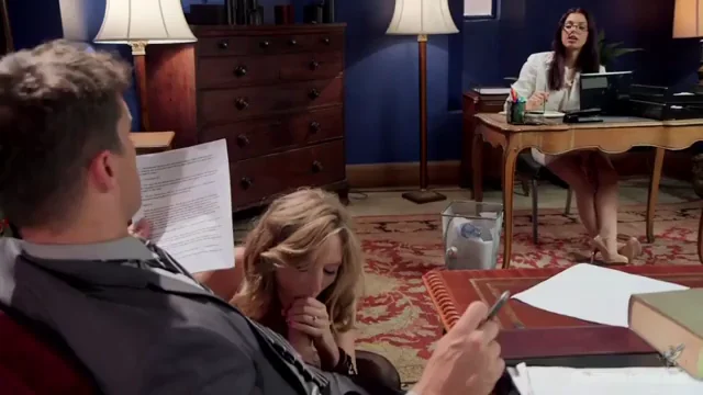 Blowjob while working is the best!