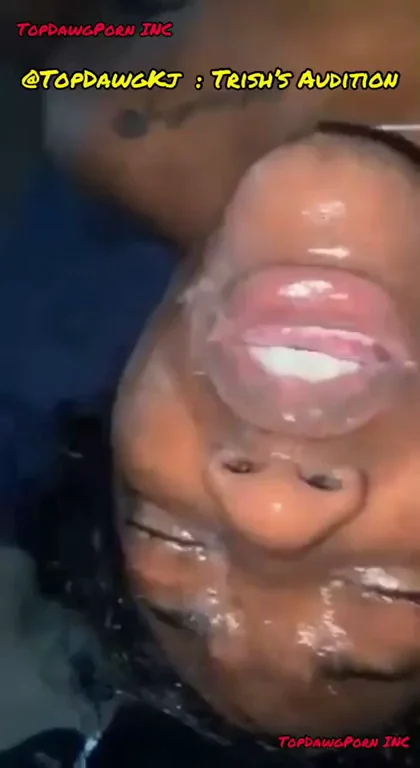 I had to test her throat