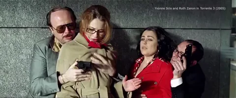 Yvonne Scio & Ruth Zanon Drop Jaws in Torrente 3 🔥🍒