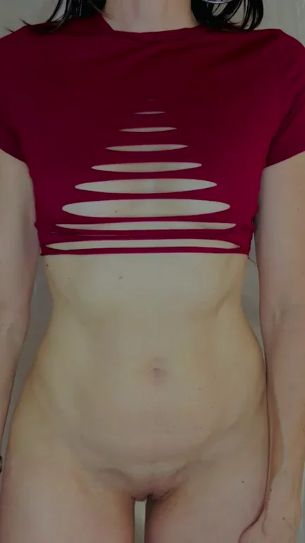 T-shirt tease.